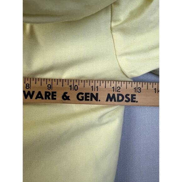 Vintage Winter Coat Unisex 2T Yellow Polara Hoodie Zip Front Warm Outerwear - Picture 7 of 8